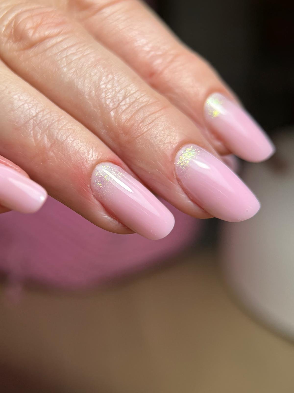 Biab roze amandelvorm